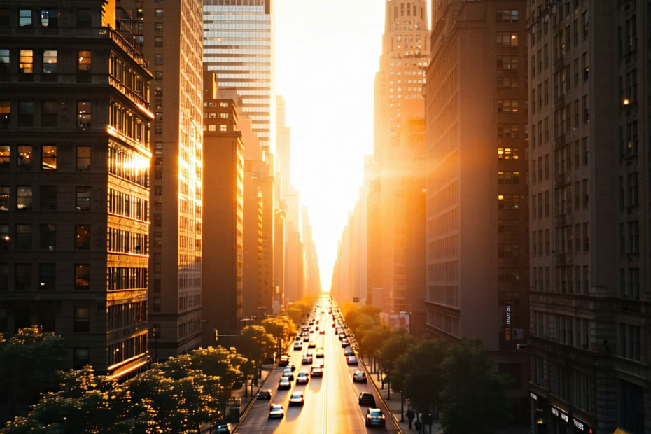 Spektakl zalaska sunca u srcu New Yorka: Manhattanhenge